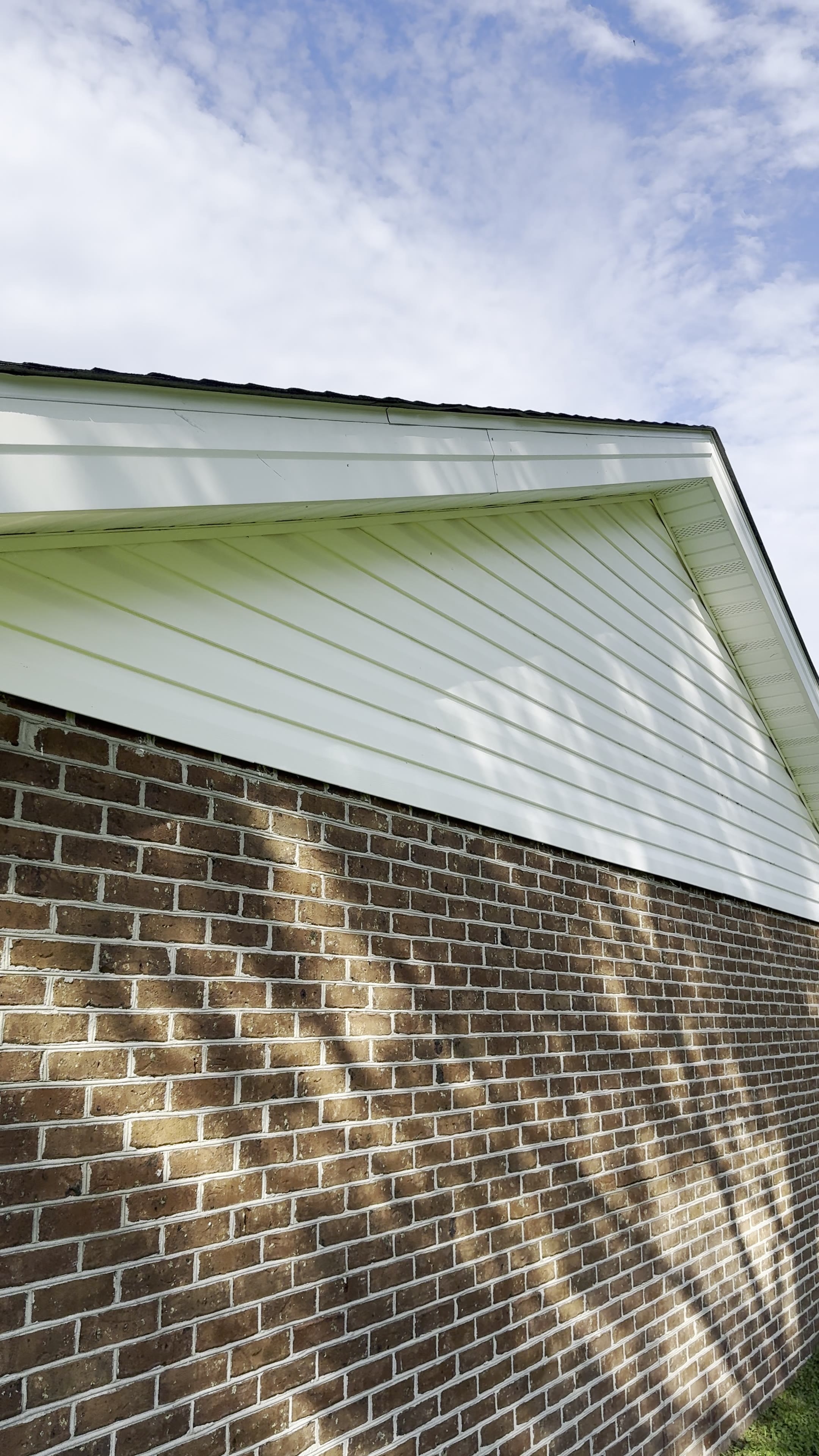 Gable & Siding Detail — TruShine Pressure Washing Conway