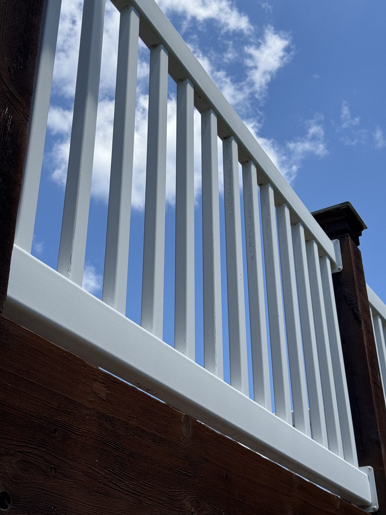 Sky Blue Railing Wash — TruShine Pressure Washing Myrtle Beach