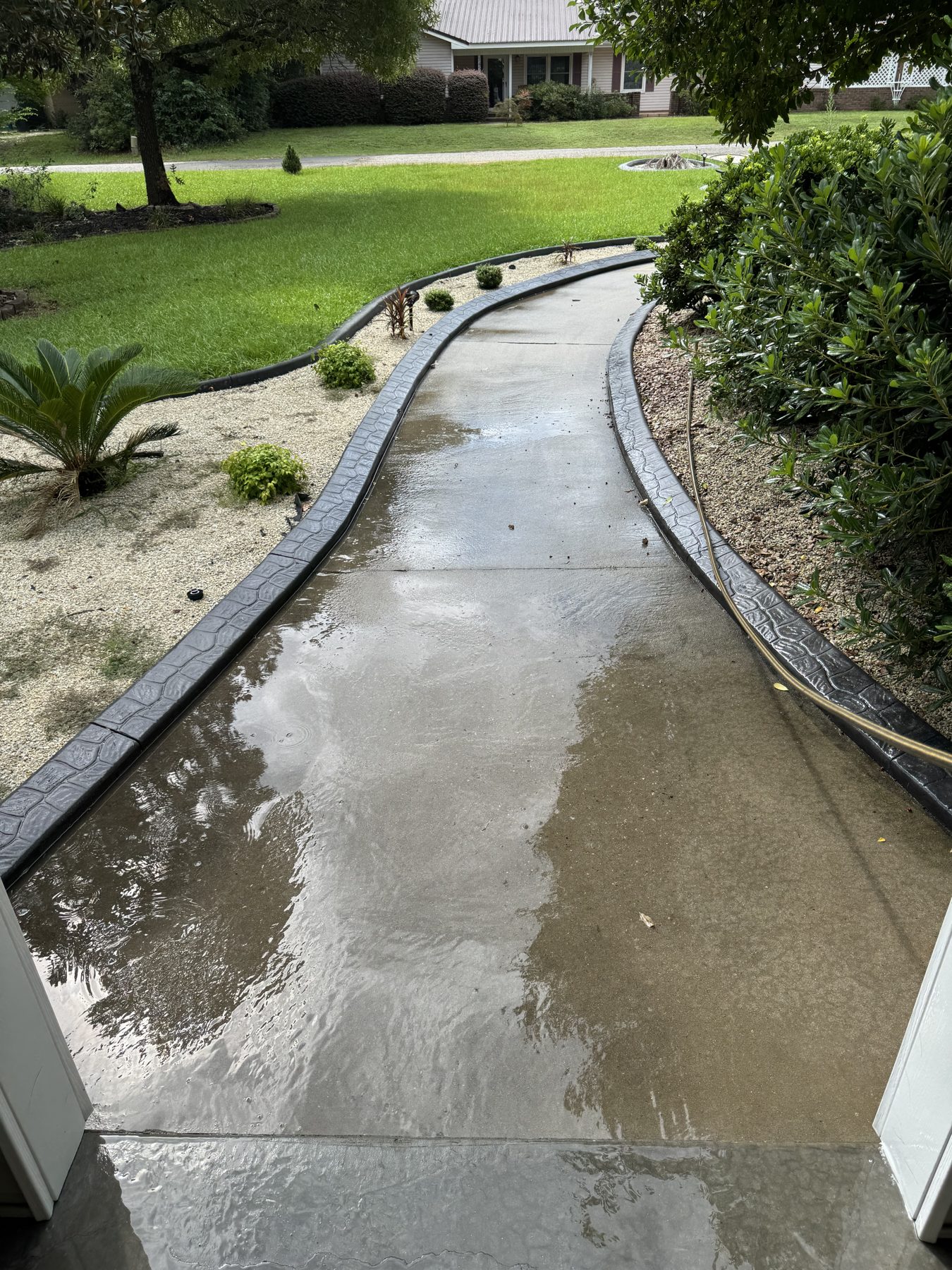 Sidewalk Transformation — TruShine Pressure Washing Socastee