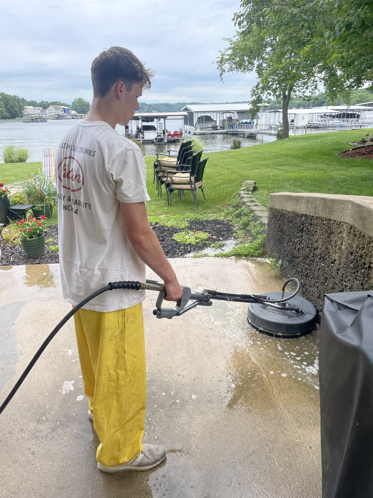 Ben and Carter, founders of TRUshine Pressure Washing